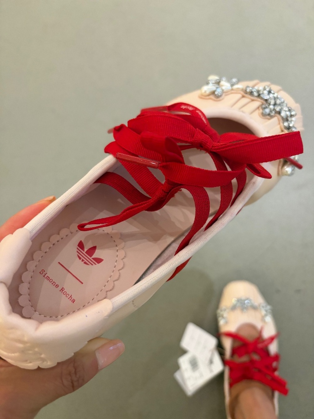 Adidas x Simone Rocha Taekwondo Ballerina Pink size 6.5 Adidas Taekwondo
